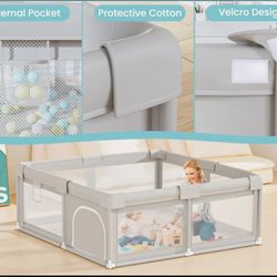 Large Baby Playpen 50x50 – Indoor/Outdoor Baby Fence Play Yard !!!!