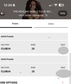 2 Tickets - The Kehlani World Tour: North America ($300 each)