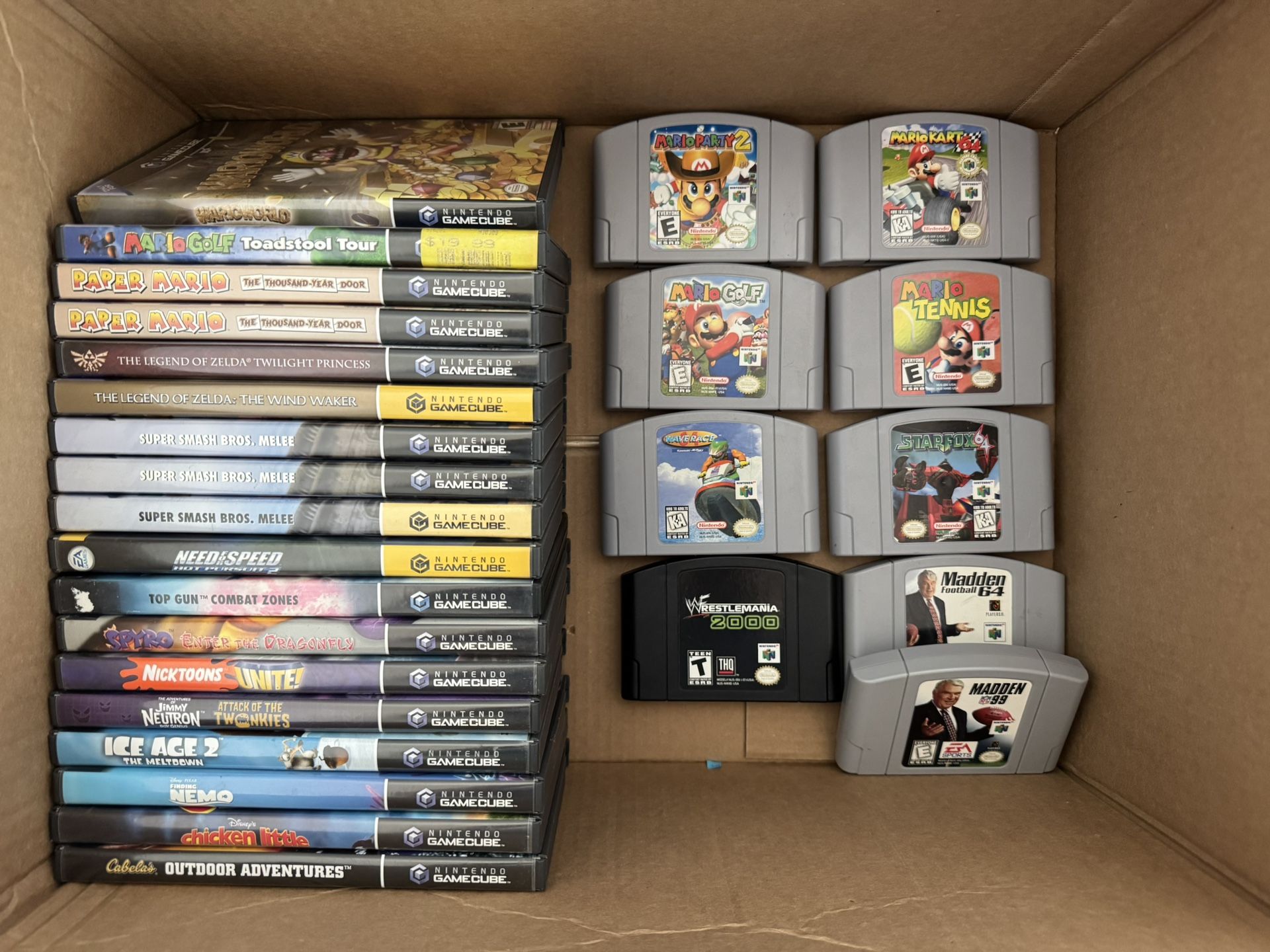 Nintendo GameCube & N64 Games