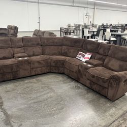 sectional recliner sofa set