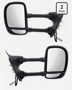 Driver passenger mirrors for a ford