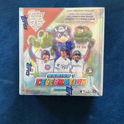 Topps 75 Series 1 celebration MLB 2026