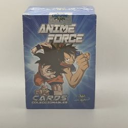 2025 BOX ANIME FORCE Collectoons Cards - 20 Sealed Packs Peru Pokemon One Piece