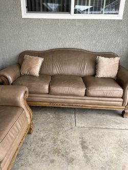 Genuine Leather couches