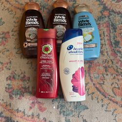 5 Shampoos Garnish Whole Blends Herbal Essences Head And Shoulders 