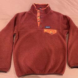Patagonia Synchilla Pullover Aztec Print Trim