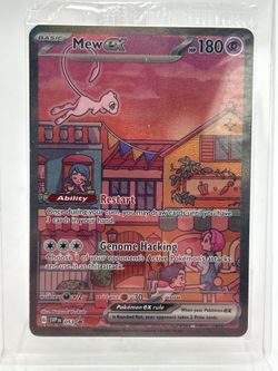 Pokémon TCG Scarlet & Violet: 151 Mew Ex 053 Holo English SEALED PROMO