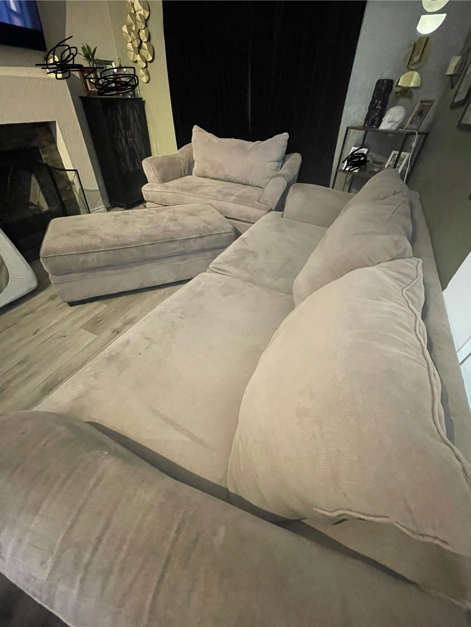 Grey Couch 