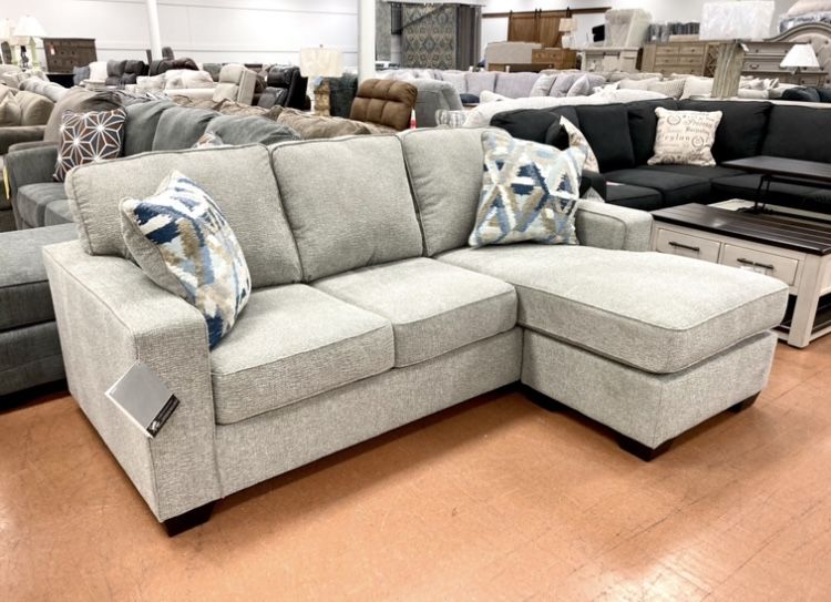 New 85” Chaise Sofa — REVERSIBLE