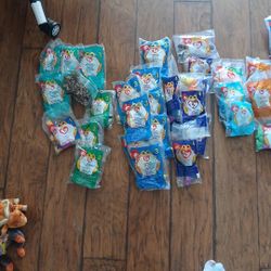 The entire mcdonald's collection of Beenie babies from the year 2000 Unopened 50 Are Included 