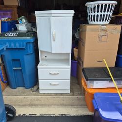 Corner Cabinet/  Lighted Night Stand