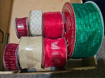 Premium Ribbon 224 total ft -7 rolls