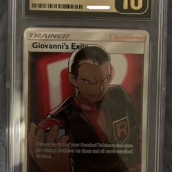Pokémon Giovanni’s Exile Pristine 10