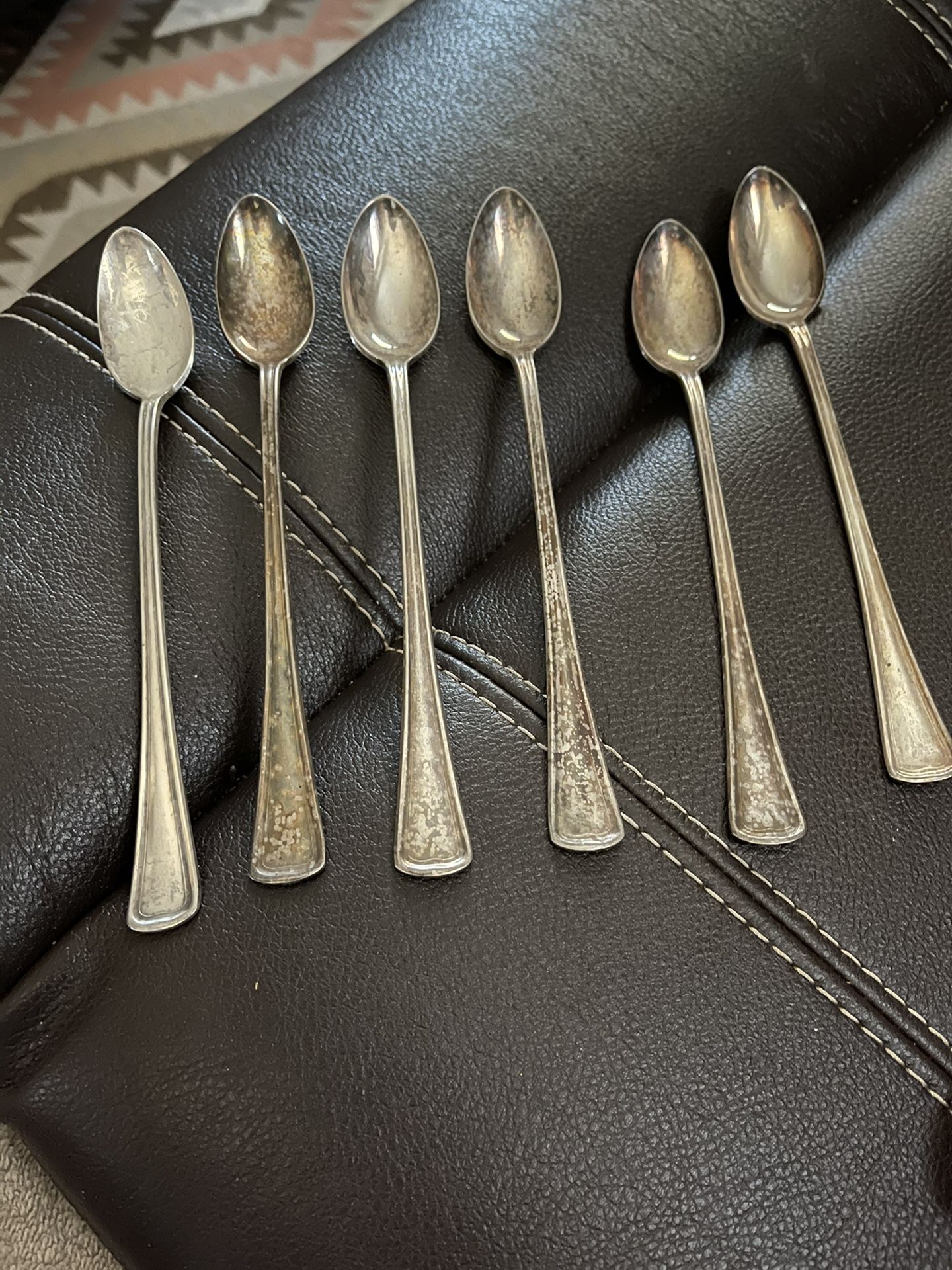 National silver plate  spoons 25 Obo 