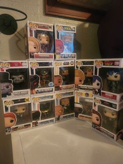 12 Funko Pops for Sale – Great Condition
