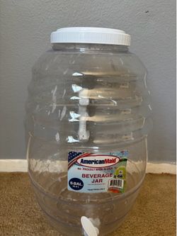 Beverage jar 5 gallon juice