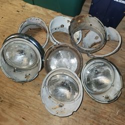 VW Classic Car Headlight Trim and Misc. Parts