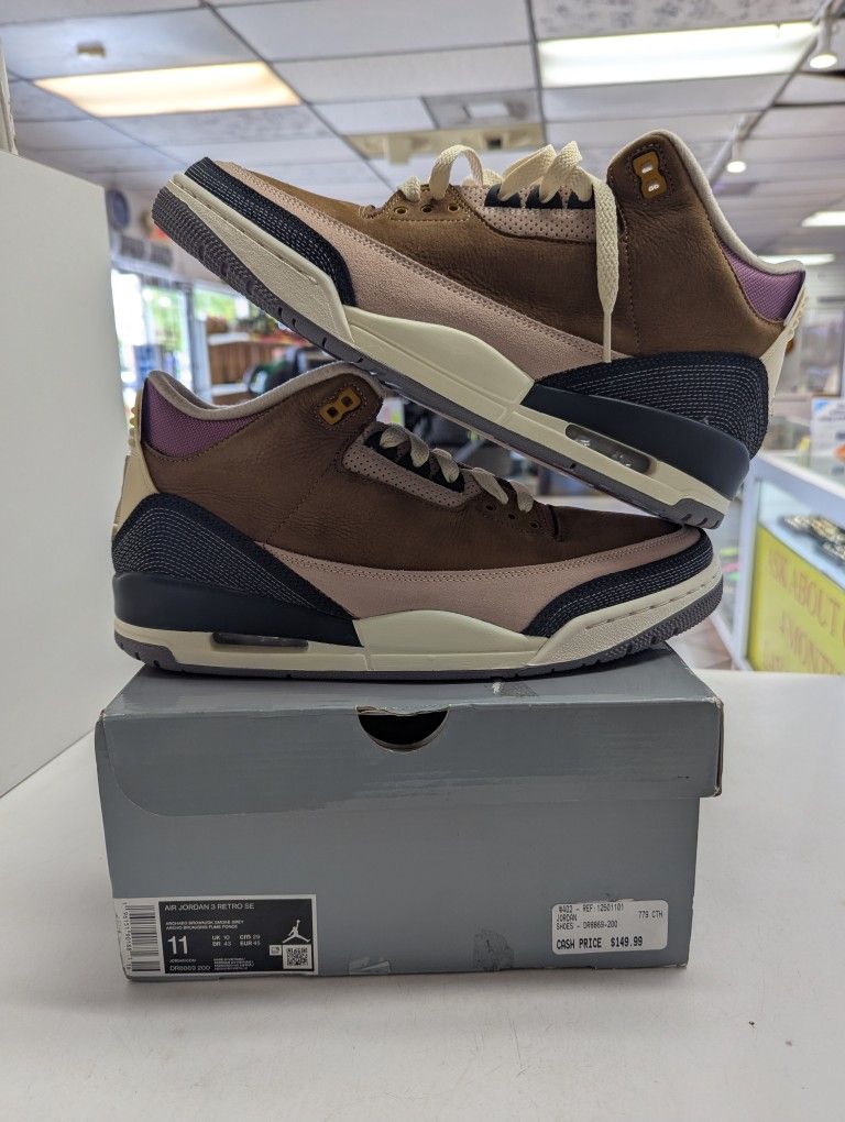 Jordan 3 Retro SE Winterized Archaeo Size:11