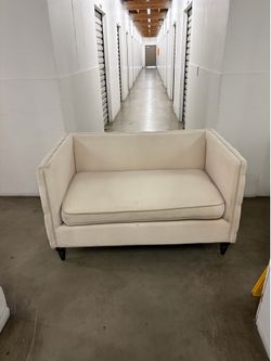 Small quoted couch