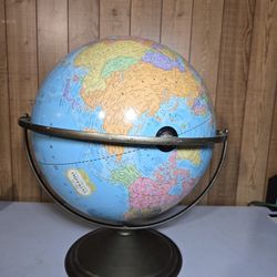 16" Globe World Map.