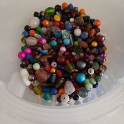 Craft Glass Beads + Craft Plastic Beads