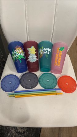 Starbucks 2020 Hawaii Reusable Cold Cup Collection