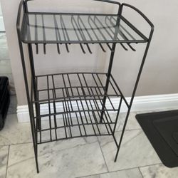 Wine And Wine Glasses Rack from Crate & Barrel