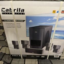 Cabrila Technology 5.1 1500W Home Theater System