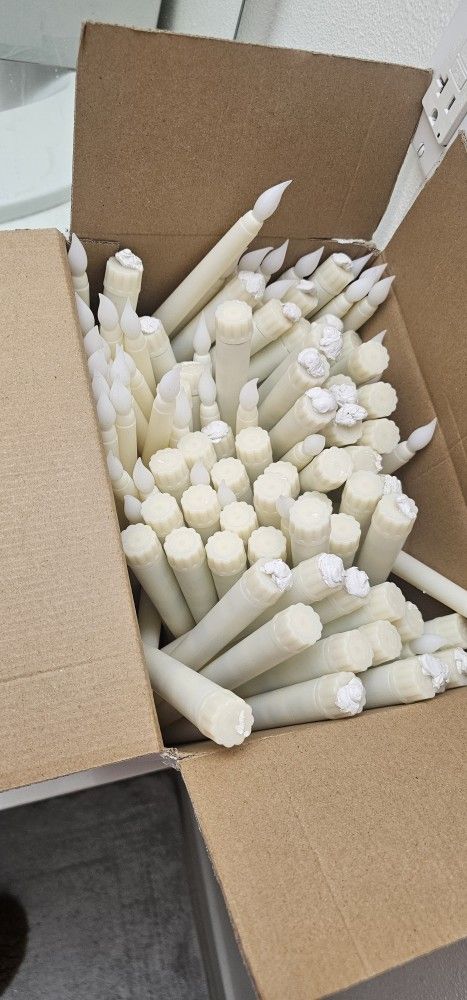 94 battery powered taper candles