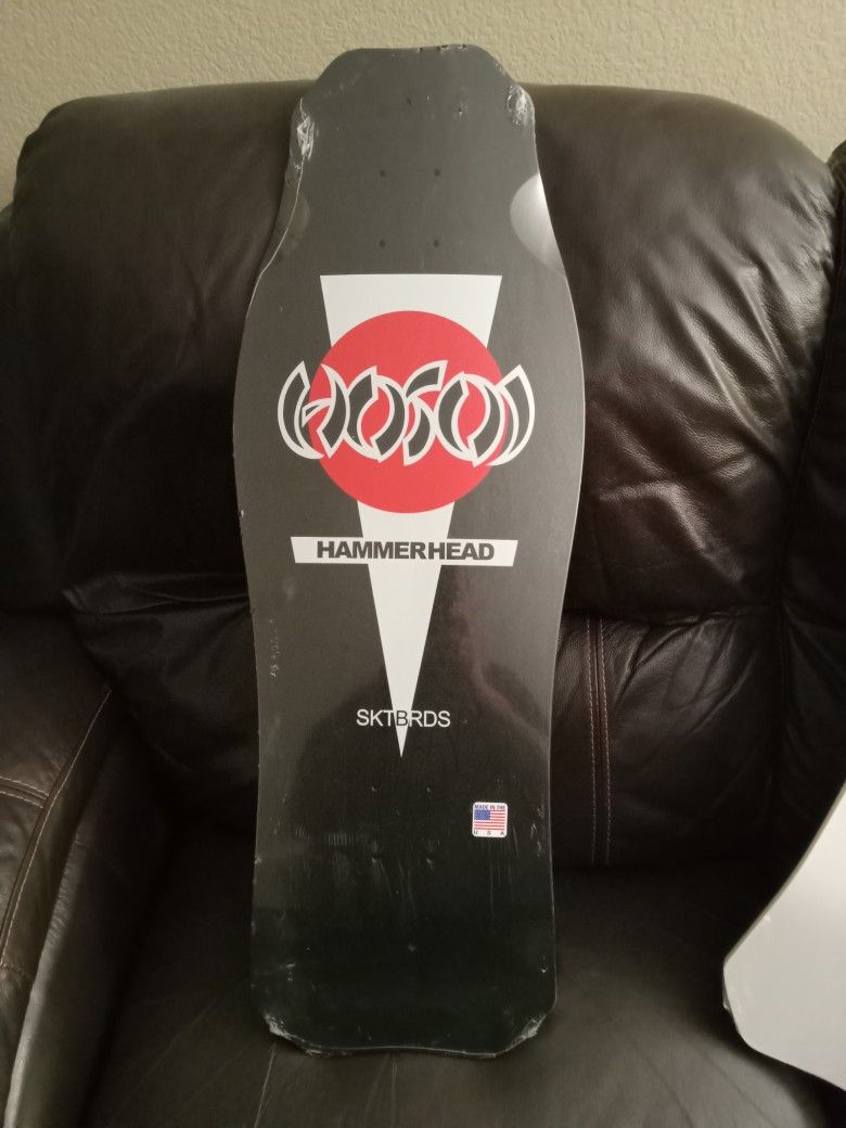 Hosoi Hammerhead Skateboard Deck 10 Inch New