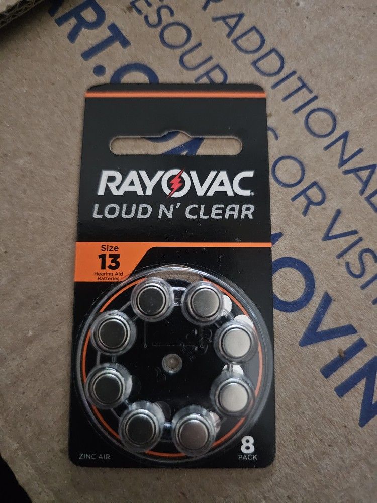 Hearing Aid Batteries