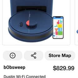 Bobsweep DUSTIN ROBOTIC VACUUM CLEANER AND MOP 