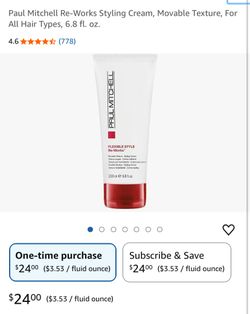 Paul Mitchell Flexible Style Re-Works 6.8 oz