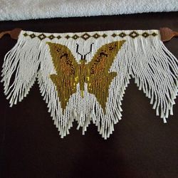 Butterfly Beaded Choker