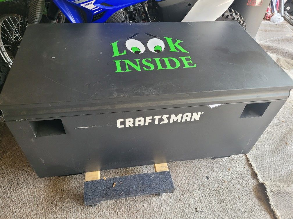 Craftsman Job Box With 10 New Battery Powered Tools