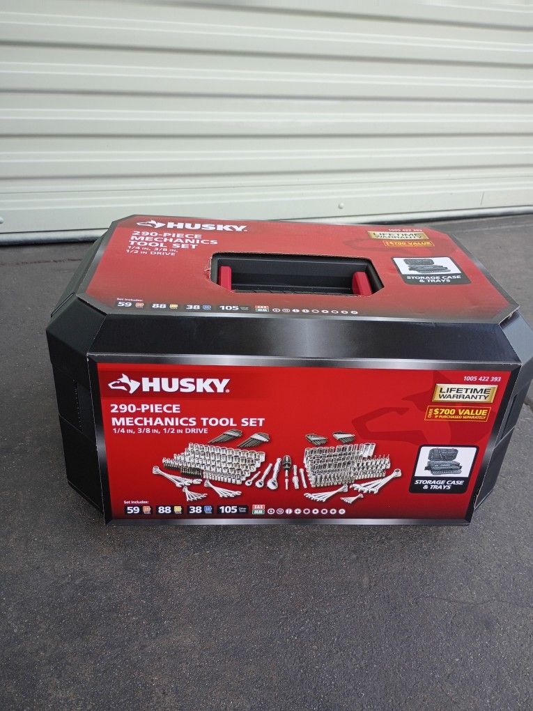 Husky
Mechanics Tool Set (290-Piece)