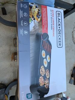 Electric griddle