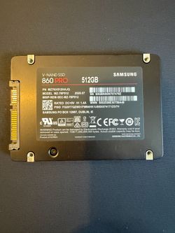 Samsung 860 Pro SSD 512Gb