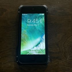 iPhone 5 Black 32GB With Case
