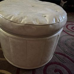 MCM storage Ottoman 