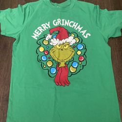 Boys Or Girls Grinch Christmas Shirt Size 10/12 #8