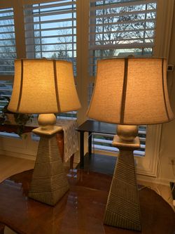 2 Lamps -$15 each