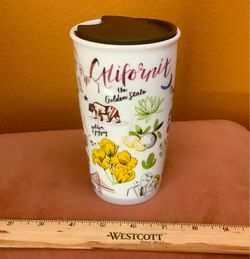 STARBUCKS CALIFORNIA CERAMIC TUMBLER (43% OFF SALE)
