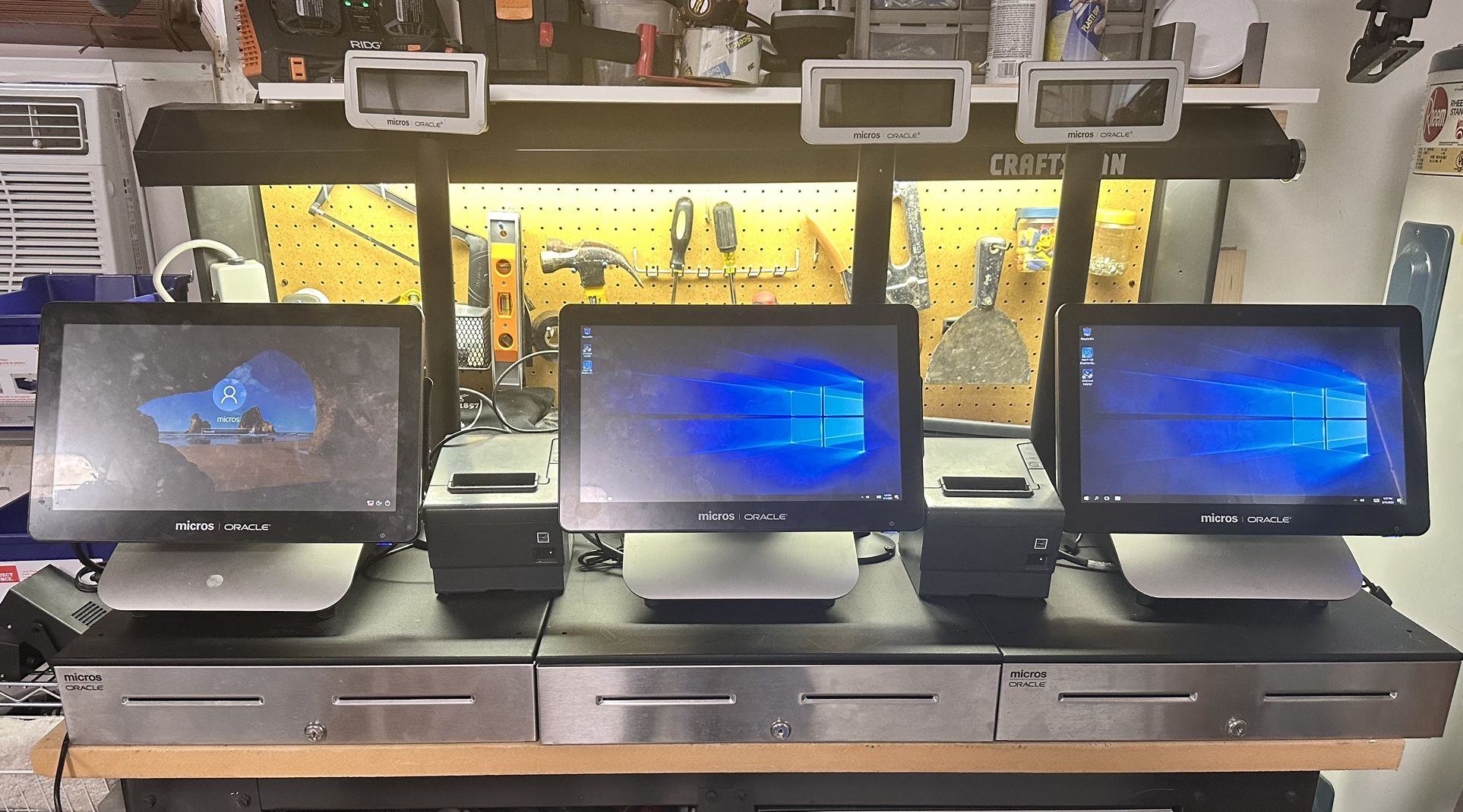 Micros 3700 Workstation 6 Cash Register