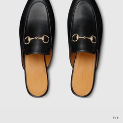 Gucci women’s Princetown slipper Mule size 42 Horsebit buckle New