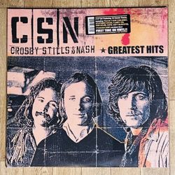 Crosby Stills Nash 2LP Vinyl Record - Greatest Hits - New Sealed 