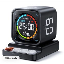 TK3 Pomodoro Timer Cube, Desk Productivity Timer