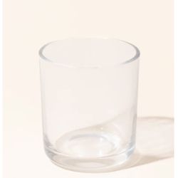 8 Clear Candle Jar 12oz