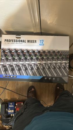 Brand new 12 channel mixing board