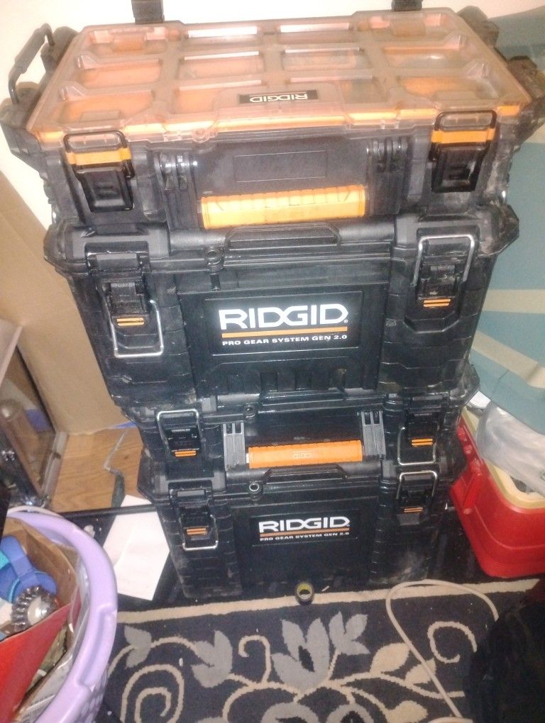 Box Or Ridgid Parcel Ridgid Box Set for Sale in Sacramento, CA - OfferUp